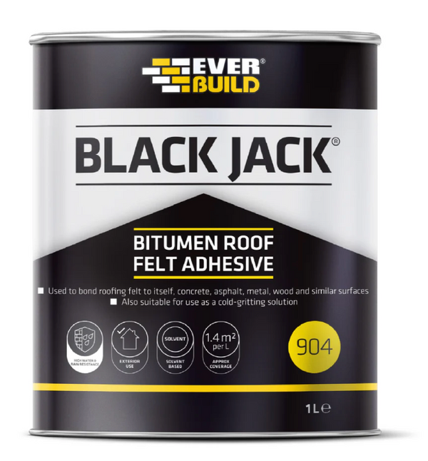 Discover the Power of Black Jack Bitumen Roof Felt Adhesive with FixTrade.co.uk