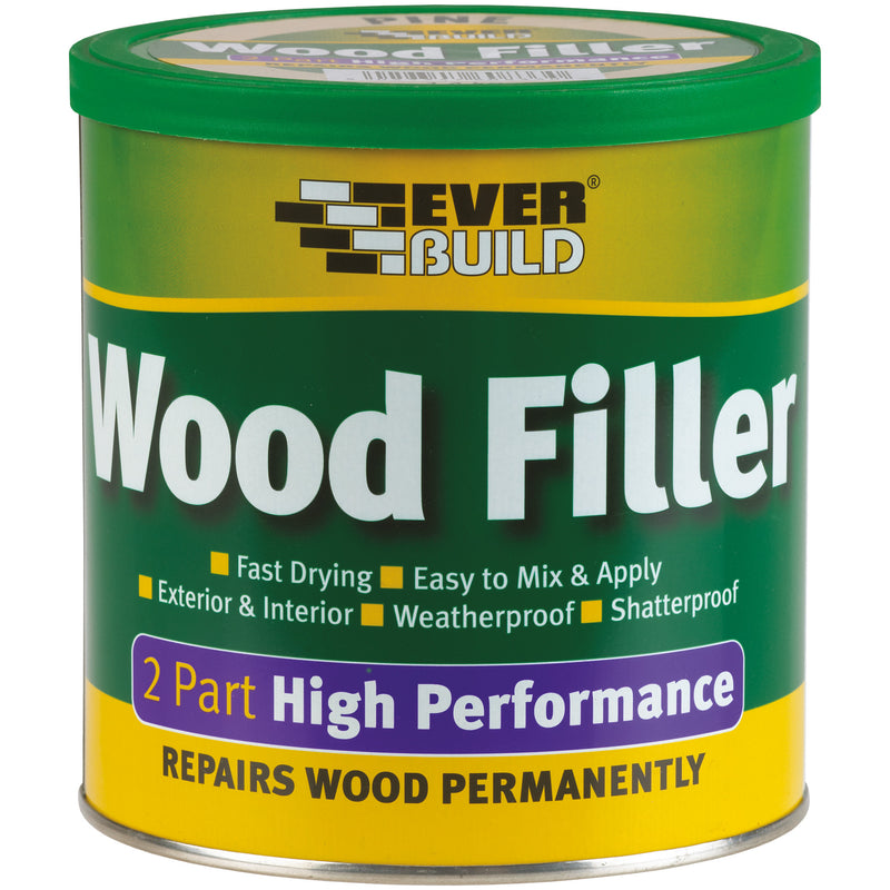 2 Part High Performance Wood Filler - Redwood 1.4kg