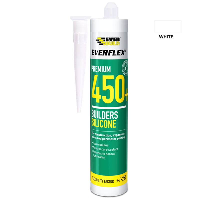 Premium+ 450 Builders Silicone White 300ml