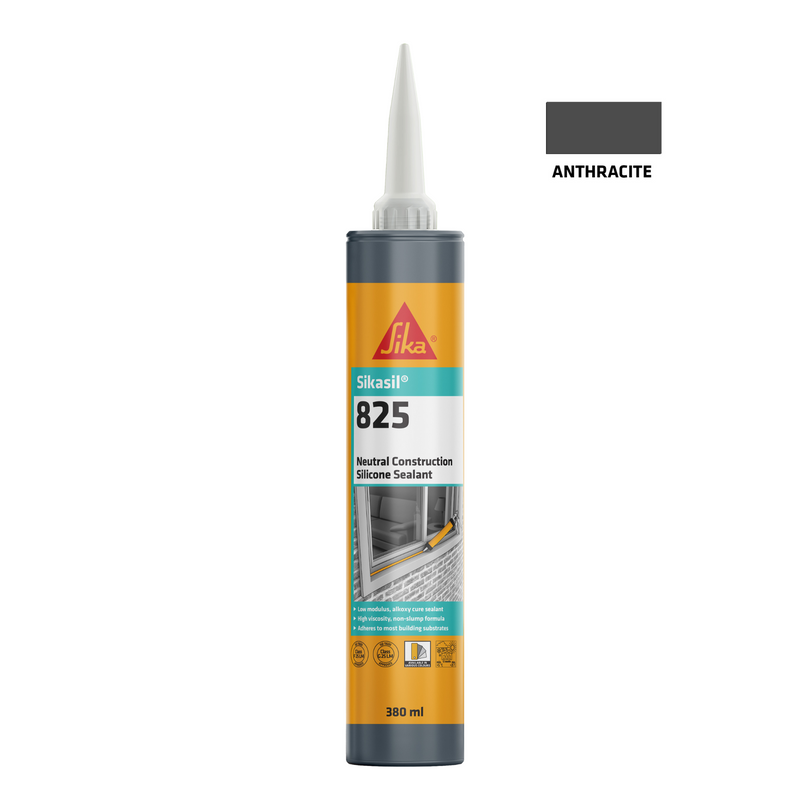 Everbuild Silicone 825 - Anthracite 380ml