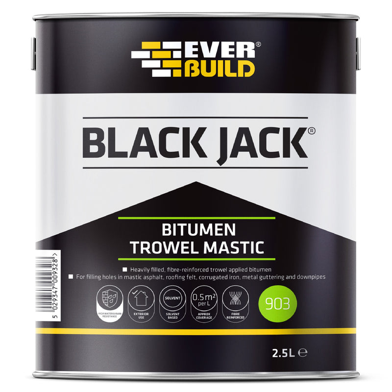 903 Bitumen Trowel Mastic - 2.5 Litre