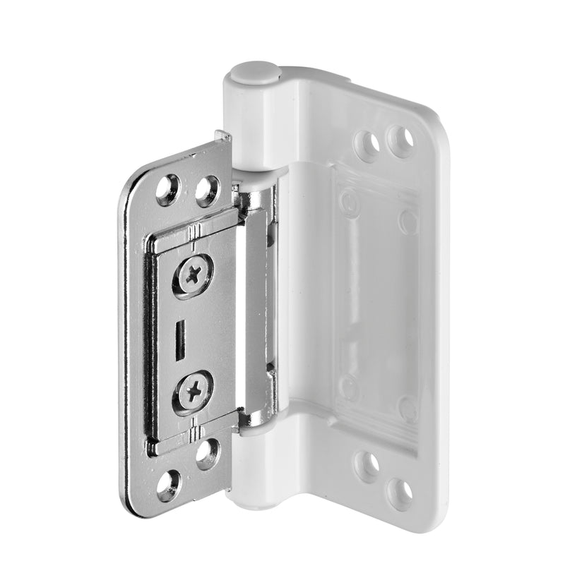 Trojan Composite Door Butt Hinge 3D Adjustment White