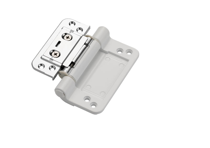 Trojan Composite Door Butt Hinge 3D Adjustment White