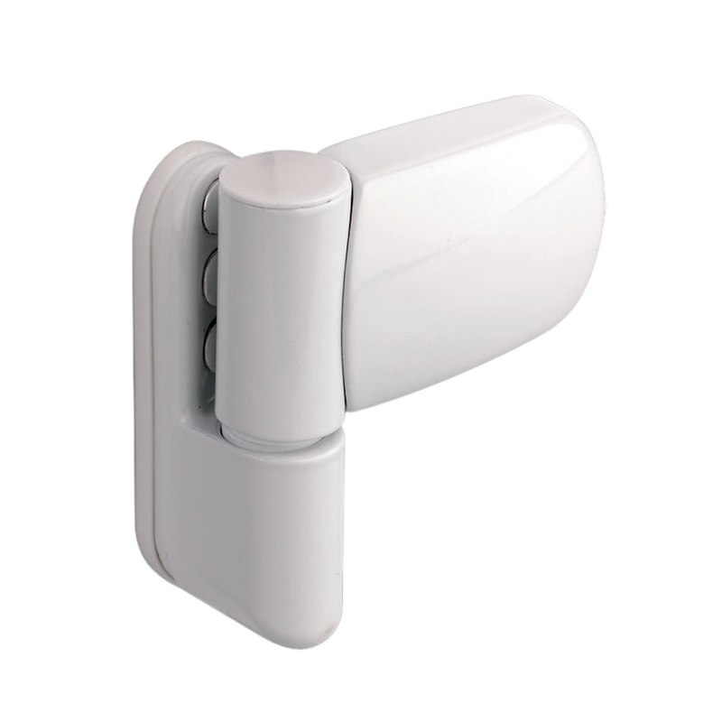 Avocet ET3D uPVC Door Flag Hinge - White