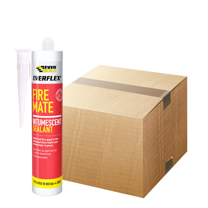 Fire Mate Intumescent Acrylic Sealant 295ml White (Box Of 25)