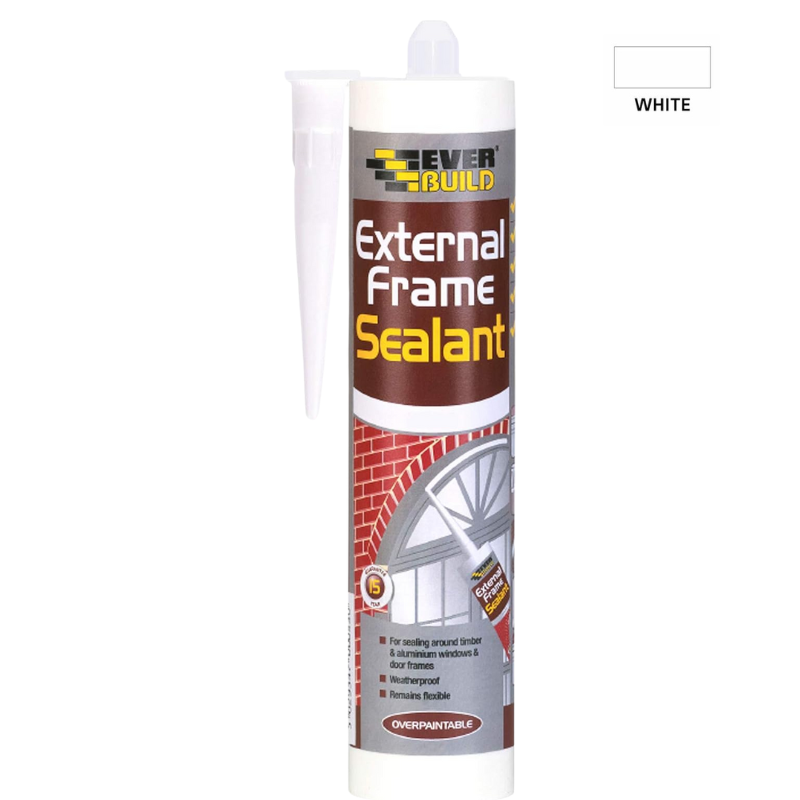 Window & Door External Frame Sealant White 290ml