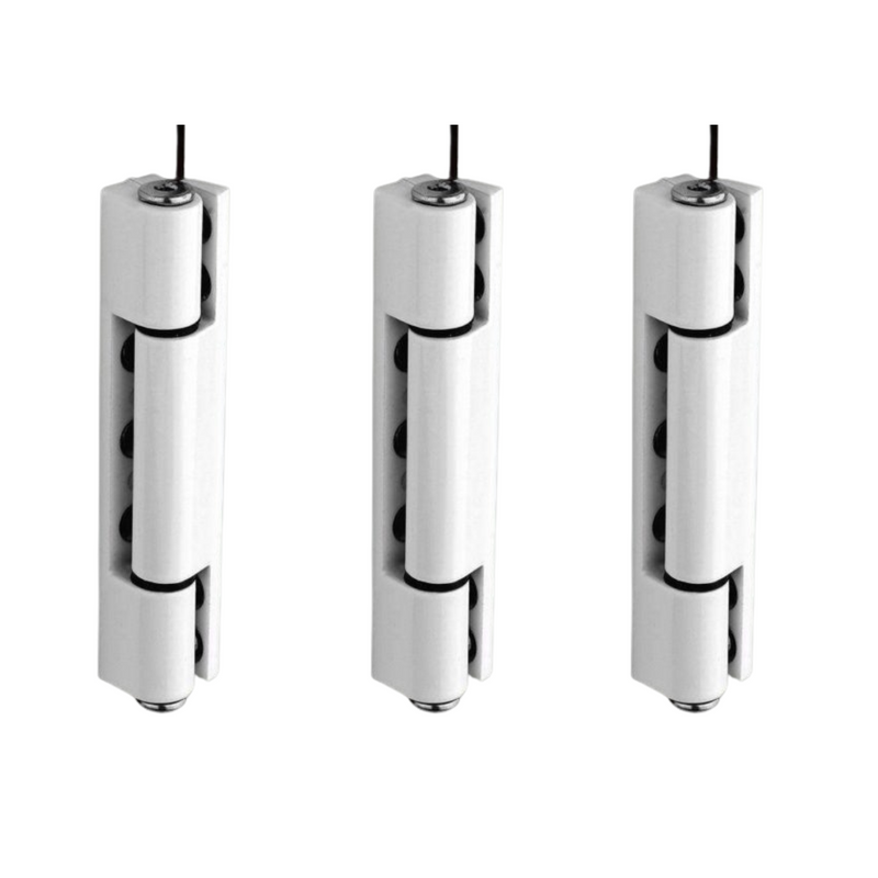 Avocet uPVC Door Butt Hinge Pack of 3 - Flat