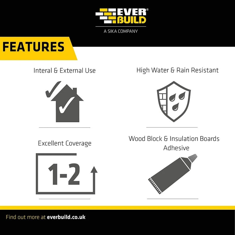 EverBuild 908 Black Jack DPM (Damp Proof Membrane) - 5 Litre