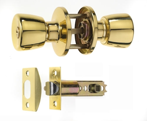 ERA Passage Door Knob Set Brass