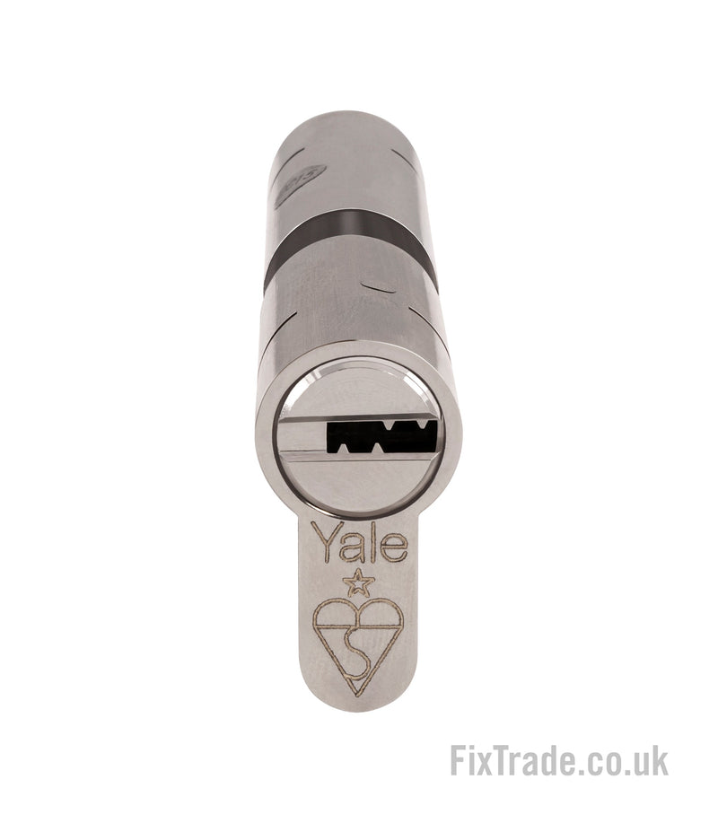 Yale Superior 1* Euro Double Cylinder (Nickel Plated)