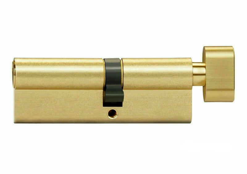 Thumb Turn Cylinder 6 Pin - Brass