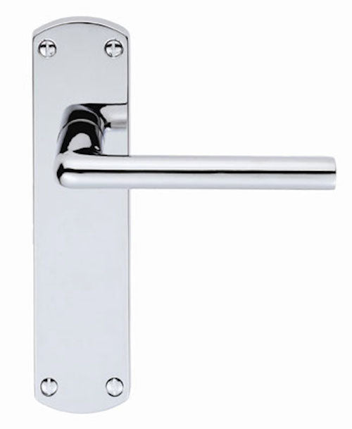 Serozzetta Uno Door Handles Latch Polished Chrome