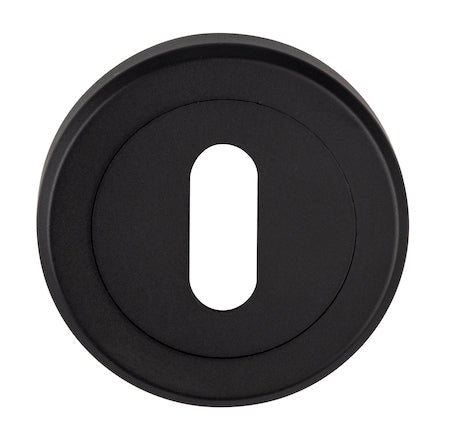 Serozzetta Escutcheon - Standard Profile Matt Black